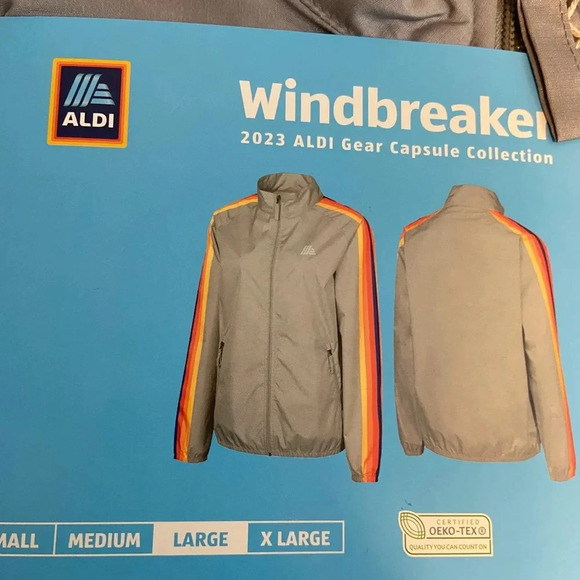 New ALDI Windbreaker Jacket - Picture 2 of 4